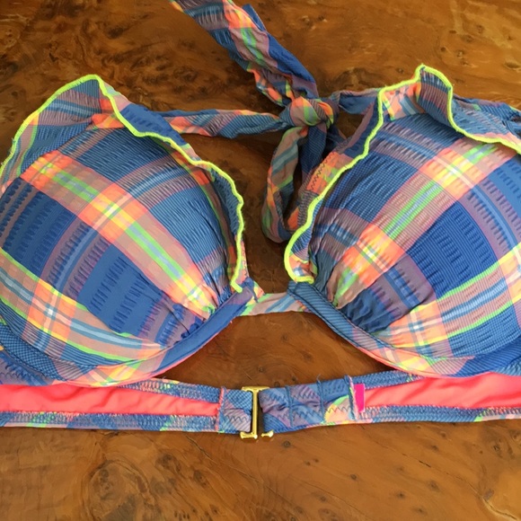 Other - Plaid seersucker Bathing Suit!